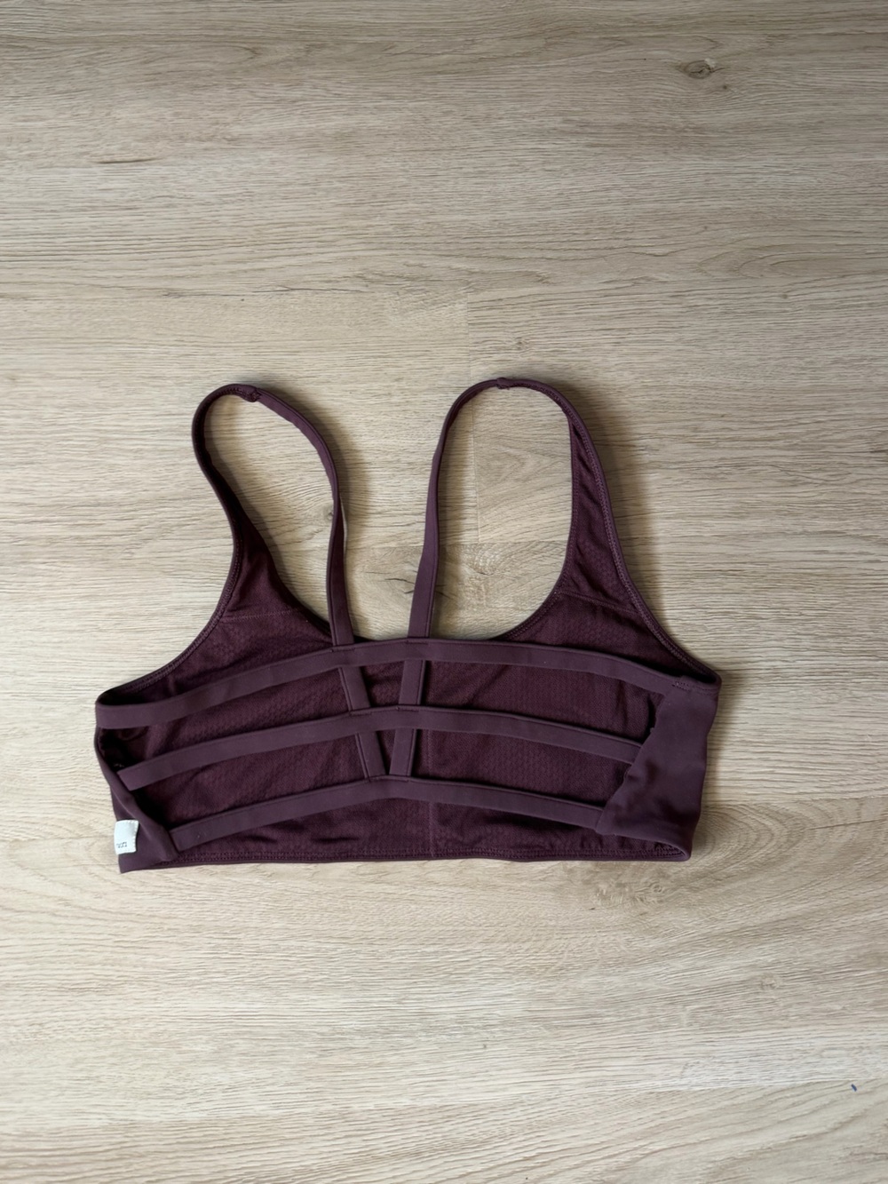 Maroon Vuori Yosemite Sports Bra View 3